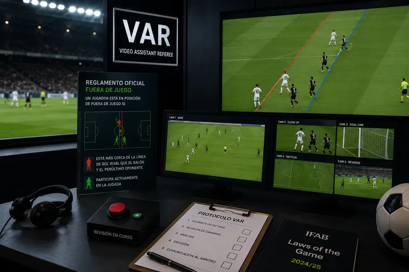 Reglamento Oficial del Fuera de Juego y el Funcionamiento del VAR en las Grandes Ligas