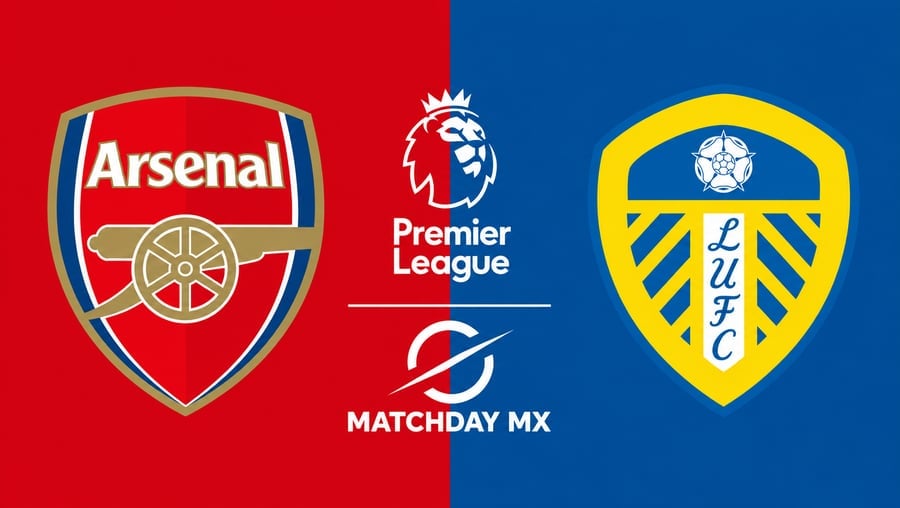 Arsenal vs Leeds United: Horarios, canales y dónde ver la Premier League