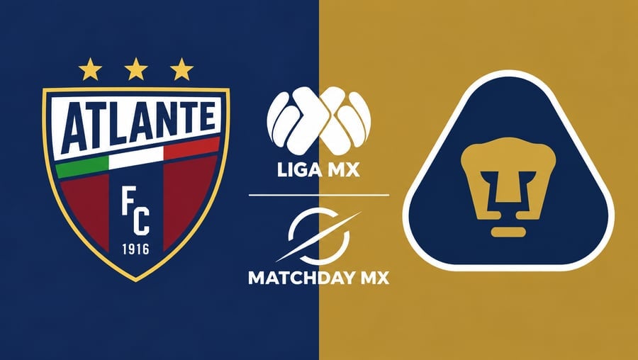 Atlante vs Pumas: Horarios, canales y dónde ver en vivo el partido de Liga MX
