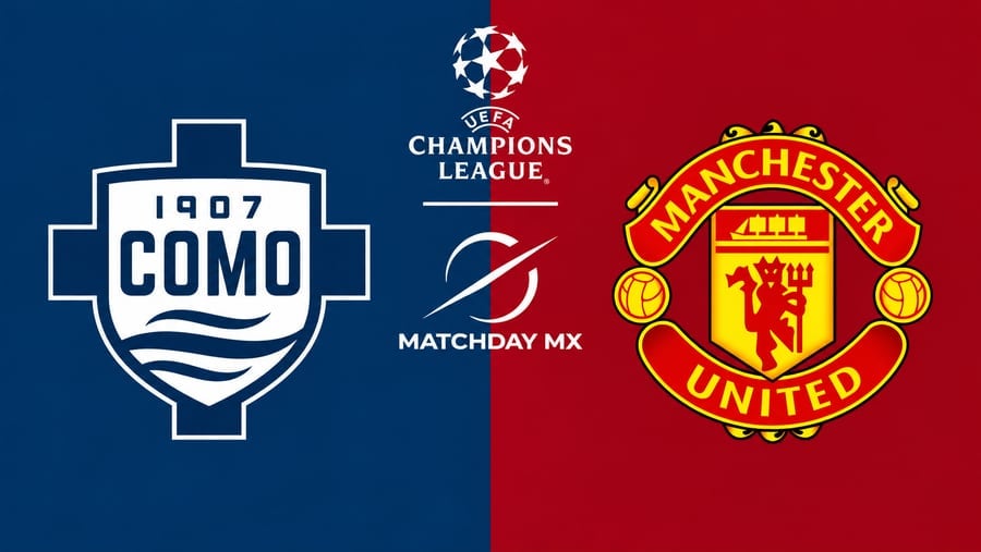 Como vs Manchester United: horario y dónde ver el partido de Champions League