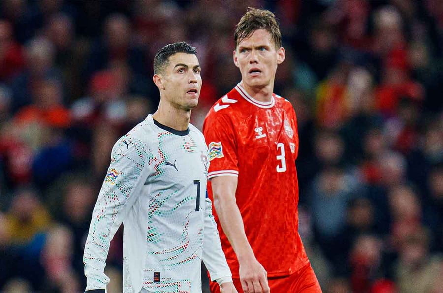 Dinamarca vs Portugal: CR7 abandona el barco y Portugal enfrenta a Dinamarca sin su capitán