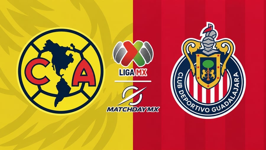 América vs Guadalajara: Guía completa de horarios y canales para ver el Clásico Nacional