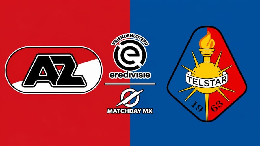AZ Alkmaar vs Telstar: Guía completa de horarios y canales para seguir la Eredivisie