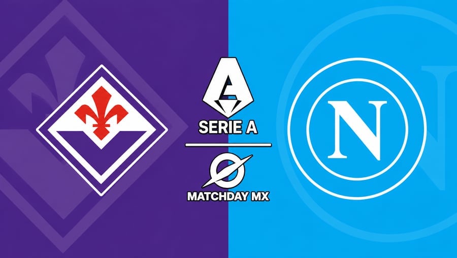 Fiorentina vs Napoli: Guía completa de horarios y transmisión para seguir la Serie A