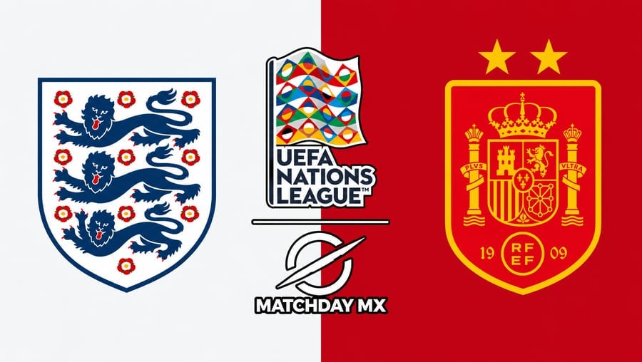 Inglaterra vs España: Guía completa de horarios y canales para ver la Nations League