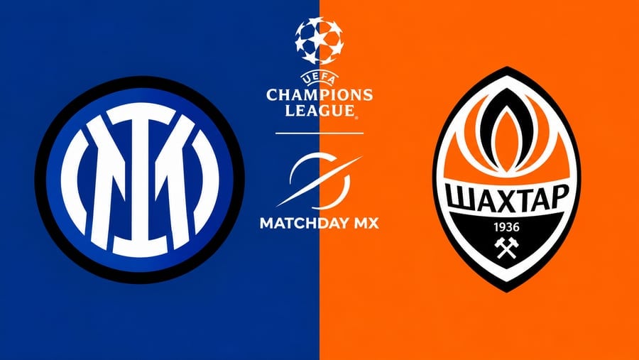 Inter de Milán vs Shakhtar Donetsk: horario y dónde ver el partido de Champions League