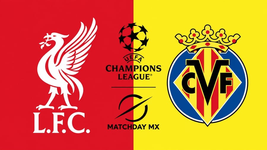 Liverpool vs Villarreal: horario y dónde ver el partido de Champions League