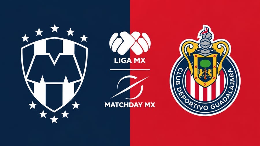 Mira aquí Monterrey vs Guadalajara