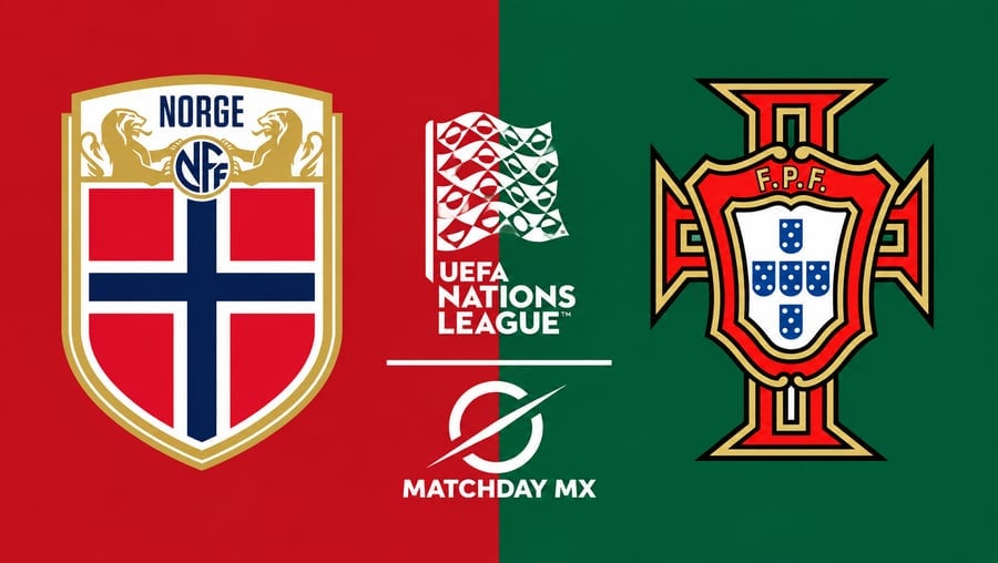 Noruega vs Portugal: Guía completa de horarios y canales para seguir la Nations League