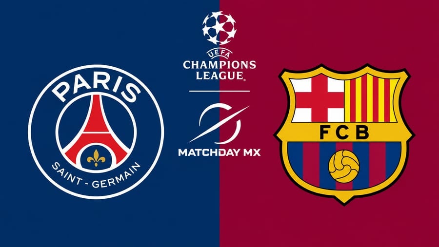 PSG vs Barcelona: horario y dónde ver el partido de Champions League