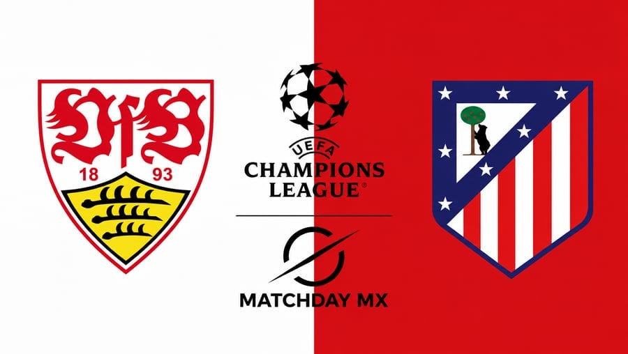 Stuttgart vs Atlético de Madrid: horario y dónde ver el partido de Champions League