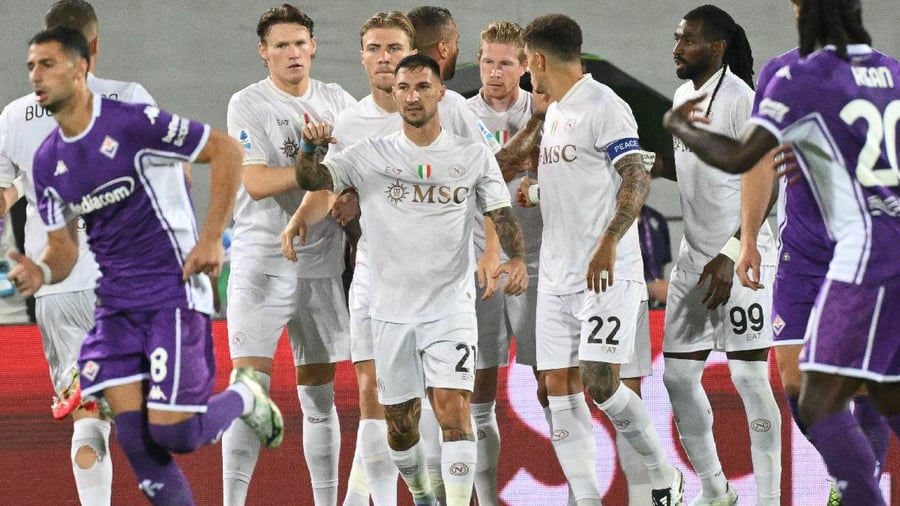 Fiorentina vs Napoli: la reacción de la Viola ante un Napoli con bajas sensibles