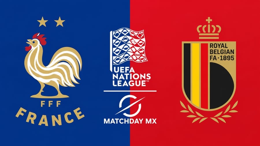 Guía completa: Horario y dónde ver en vivo el Francia vs Bélgica de UEFA Nations League