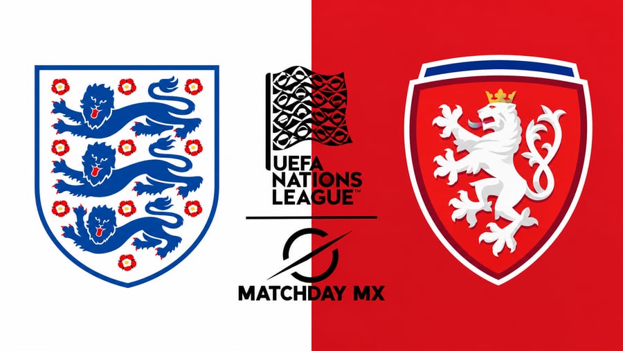 Inglaterra vs Chequia en la UEFA Nations League: Horarios y dónde ver en vivo por televisión y streaming