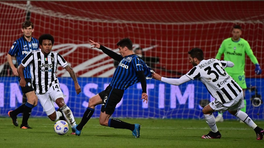 Juventus vs Atalanta: Turín mide la capacidad de reacción de dos gigantes en crisis