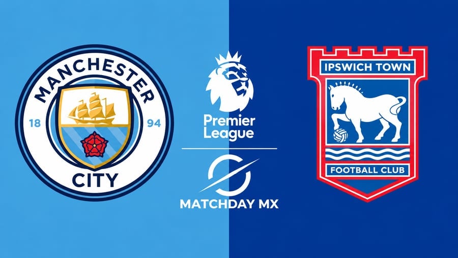 Manchester City vs Ipswich Town: horario y dónde ver el partido de Premier League