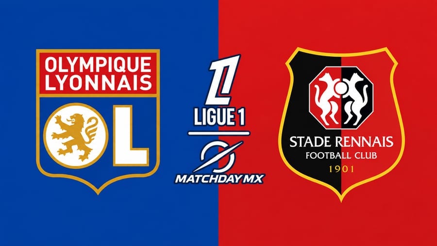 Olympique Lyon vs Rennes: guía completa de horarios y dónde seguir la Ligue 1