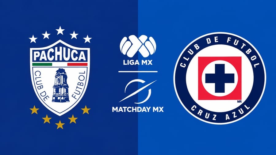 Pachuca vs Cruz Azul: horario y dónde ver el partido de Liga MX
