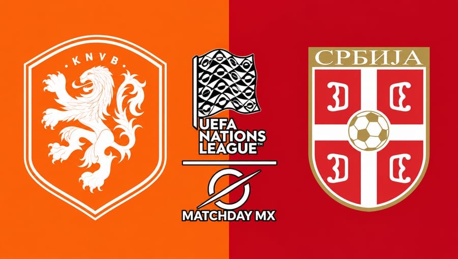 Países Bajos vs Serbia en la UEFA Nations League 2026: Horarios, canales y dónde ver en directo