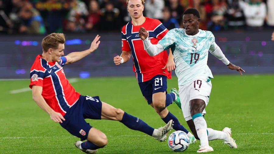 Portugal vs Noruega: se fue Cristiano y llegó el martillo