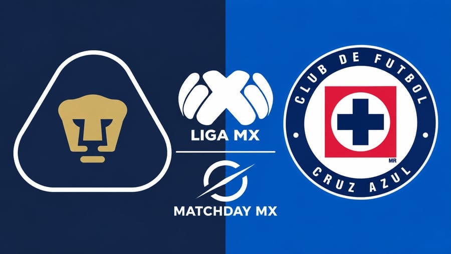 Pumas vs Cruz Azul: horario, canales y dónde ver la Jornada 11 de la Liga MX
