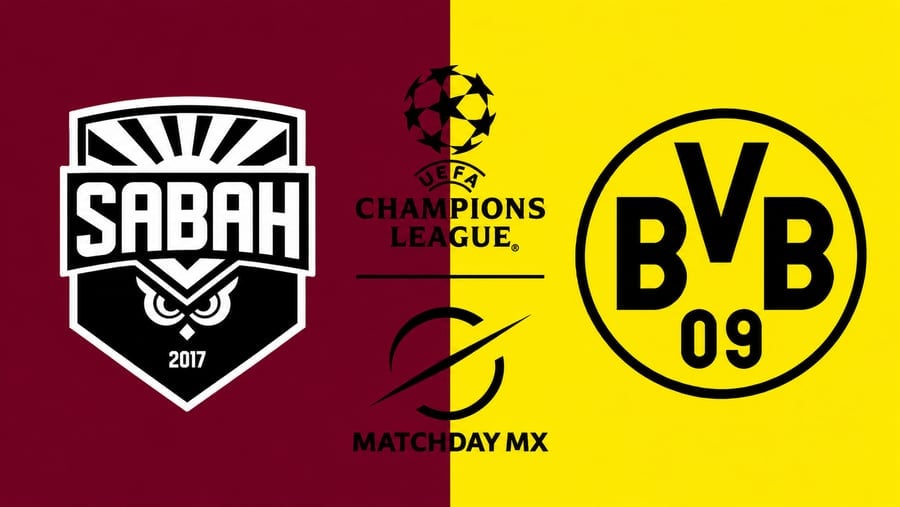 Sabah FK vs Borussia Dortmund: horario y dónde ver el partido de Champions League