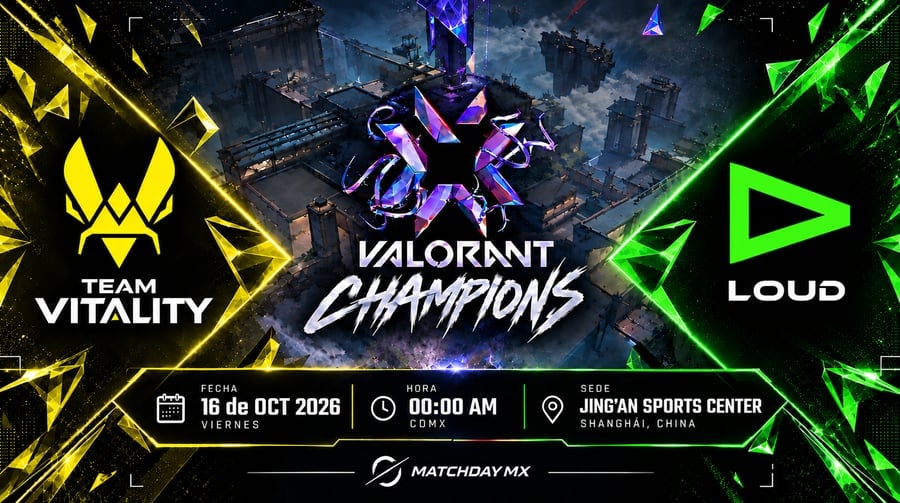 Team Vitality contra LOUD Previa: la revancha por el boleto directo a la gran final de Champions Shanghai