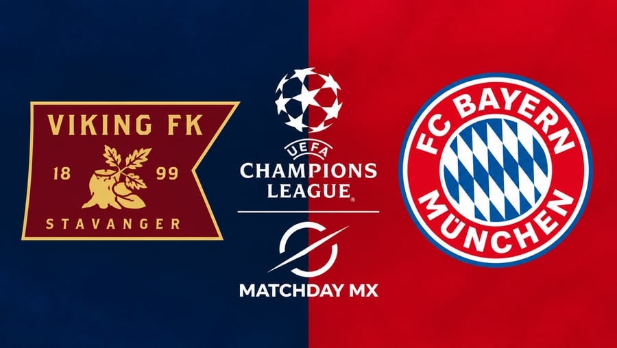 Viking FK vs Bayern Múnich: Horario y Dónde Ver el Partido de la Champions League